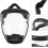1pcs Full Face Welding Goggles Industrial Welding Goggles Comfortable Adjustable Black Plastic Protective Shield 8