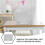 Acoustic Felt Desk Divider Panel 40x30cm Light Grey Privacy Screen for Students Office Table 3