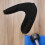 Pull up Arm Straps Fitness Training Belt with Foam Handle Striped Grip 6
