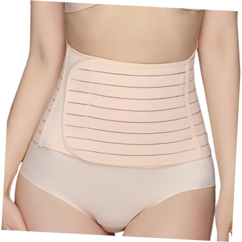 Postpartum Belt Belly Binder Breathable Polyester Material Comfortable Waist Support 1