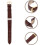 Cowhide Adjustable Watch Strap Brown High-end Stylish Comfortable Universal Quick Release Watch Band 3