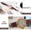 Cowhide Adjustable Watch Strap Brown High-end Stylish Comfortable Universal Quick Release Watch Band 7