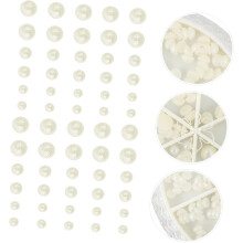 Adornos de perlas para decoración de uñas, manicuras creativas, suministros para manicura artística.