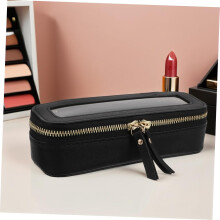 Tragbarer Reise-Kulturbeutel für Damen, Make-up-Organizer, Reißverschluss-Hautpflegebeutel für Reiseutensilien