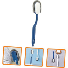 Home Scrub Cleaning Brush Long Handle Plastic for Bathroom Scrubbing and Laundry Cleaning
