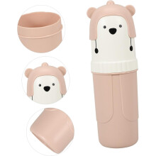 Toothbrush Holder Cute Travel Toothpaste Case Household Toothbrush and Toothpaste Storage Box