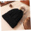 Strickmütze für Damen, warme Bommelmütze 6