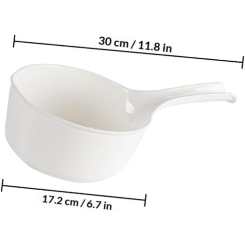 Multipurpose Water Scoop Kitchen Water Spoon Large Capacity with Hanging Hole for Bathing 1