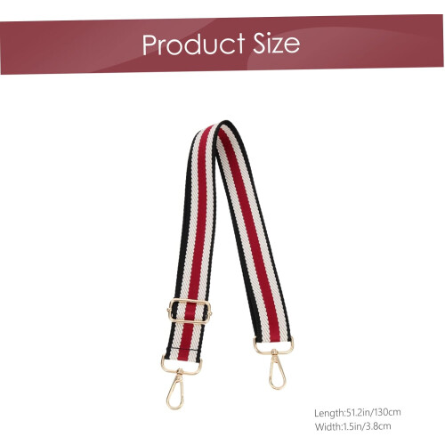 Adjustable Wide Bag Strap for Handbags Lightweight and Durable Shoulder Strap 1
