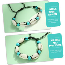 Bohemian Women Anklet Shell Anklet Fashion for Girl Diy Ankle Chain Foot Pendant Chain Beach Boho Jewellery for Women