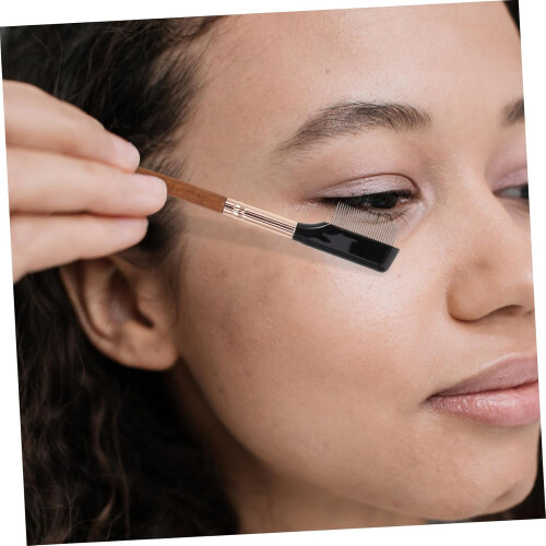 Eyelash Steel Comb Precise Eyelash Separator Tool Eyebrow Spoolie 2