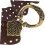 Ζώνη Vintage Rivet για γυναίκες Western με διακοσμητική αγκράφα 8