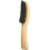 Wooden Handle Beard Brush and Mustache Comb, Portable Long Handle Practical Beard Cleaning Brush 1