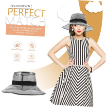 PVC-Sonnenschutz-Bucket-Hat für Damen und Herren, Sommer-Outdoor-Fischerhut