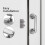 Multi-Functional Abs Grab Bars Non-Skid Handrail Bathroom Bars 7