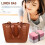 Τσάντα καφέ Pu Tote Bag Bento Box Μεγάλη χωρητικότητα Compact Μονωμένη 3