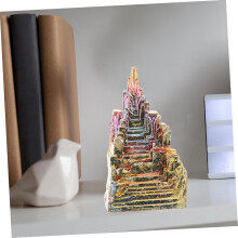 Wismutkristall-Exemplar, Mineraliendekoration, 30–50 g, unregelmäßiger Regenbogenkristall