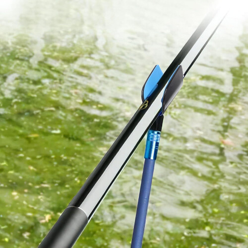 Fishing Pole Holder Automatic Rebound Plastic Rod End Clip Anti-Slip Front Fork 1pcs 2