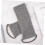 Set aus Peelinghandschuh und Badetuch aus grauen Bambusfasern 8