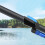 Fishing Pole Holder Automatic Rebound Plastic Rod End Clip Anti-Slip Front Fork 1pcs 5