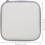 White DVD Storage Case with 24 Slots, Space Saving CD Holder Made 2