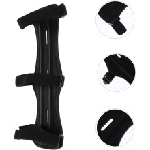 Archery Arm Guard Protective Arm Sleeve Genuine Cowhide Lightweight Forearm Bow and Arrow Protector 22x7.5cm Universal