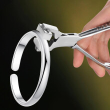 Armbandbuigset: Metaaltang voor het maken van sieraden met armbandklem.