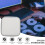 White DVD Storage Case with 24 Slots, Space Saving CD Holder Made 7