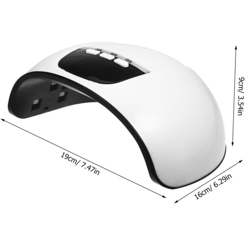 Λάμπα νυχιών gel 36w με LED χάντρες Power UV για λευκό βερνίκι νυχιών, φορητή για το σπίτι 1