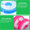 Fishing Line Bobbins and Silicone Winder Spools Drop-Resistant Rainbow Multi-Function Fishing Line Storage Box 8