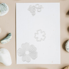 Kukkametallileikkauskuori hiiliteräksestä DIY-askartelutyökalu