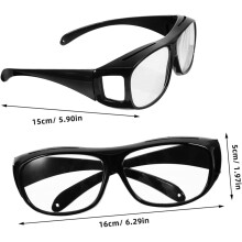 Brillen-Lupe mit Stirnband, tragbare Lupe für ältere Männer und Frauen, Vergrößerungsbrille