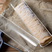 Molde para rollos de repostería en forma de U, acrílico, multifuncional, versátil y práctico para hornear en la cocina.