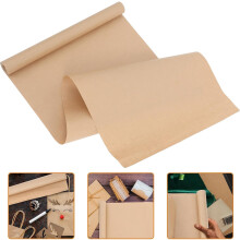 Braunes Kraftpapier, Rolle 50 cm x 10 m Kern, stabiles Geschenkpapier für Blumensträuße, geeignet für DIY-Bastelarbeiten