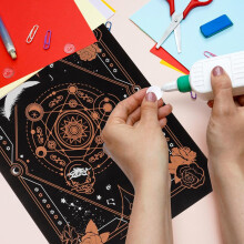 Skjærepute PVC-skjærematte for vinylhåndverk DIY-kunstbordbeskyttelse Sylinjal kompatibel