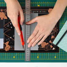 Almofada de corte PVC tapete de corte para vinil artesanato DIY arte proteção mesa regra de costura compatível