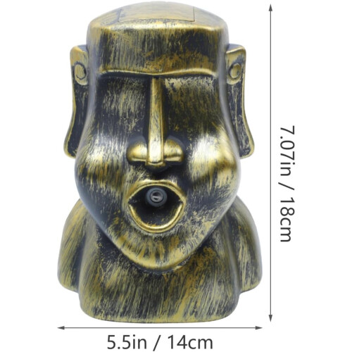 220 ml Aromatherapie-Diffusor mit ätherischen Ölen in Form einer Moai-Statue 1