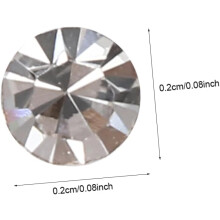 1 vrecko kvalitných materiálov na zdobenie nechtov na špičky a spodnú časť nechtov s kamienkami pre domácich majstrov