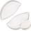 2pcs Silicone Bra Inserts Pads for Push and Gather Chest, Washable Bra Padding 2