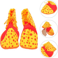 Funny Clown Shoes for Cosplay Oversized Clown Slippers for Men for Carnival Party Dress up