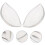 2pcs Silicone Bra Inserts Pads for Push and Gather Chest, Washable Bra Padding 6