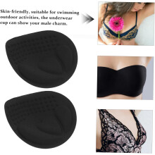Imbottiture sportive traspiranti in chinlon per donna, inserti spessi, antiscivolo e confortevoli.