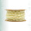 4mm Beige Cotton Thread Plastic Beads String 10m Roll DIY Beads Chain Garland 5