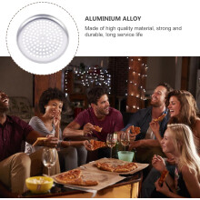 Pizzablech aus Aluminiumlegierung mit Löchern, antihaftbeschichtete Backform mit leichtem Entformen