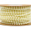 4mm Beige Cotton Thread Plastic Beads String 10m Roll DIY Beads Chain Garland 8