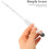Alcohol Meter Alcohol Tester 70-100 Range Glass Hydrometer Powerful Test Functions Accurate Reading 4