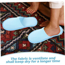 Babouche Slippers Travel Slipper Travel Accessories Hotel Slipper Foldable Slipper Green