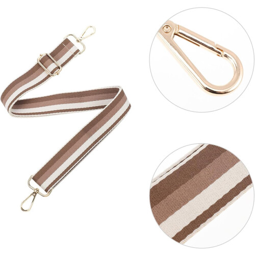 Adjustable Women’s Bag Shoulder Strap Replacement with Color-Blocked Design 2
