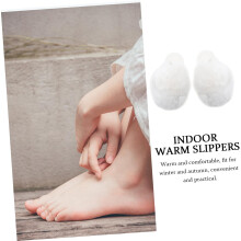 Fluffy Ladies Slippers Non-skid Indoor Warm Plush Footwear for Home Female Winter Comfortable Arch Support Shoes