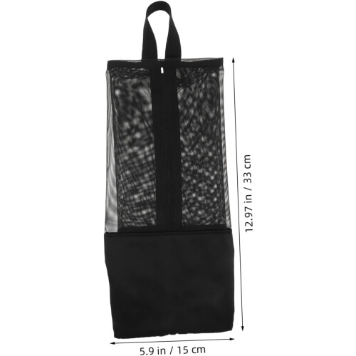 Ballet Shoe Bag Mesh Storage Drawstring Dance Bag Organize Ballet Shoes 1
